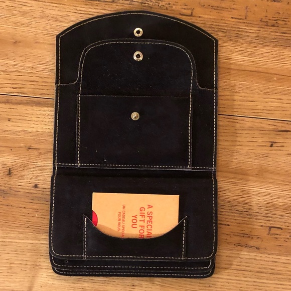 Vintage Suede Wallet - Picture 6 of 12